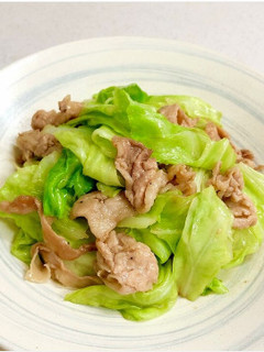 水っぽくない!時短簡単 キャベツ豚炒め-レシピのメイン写真