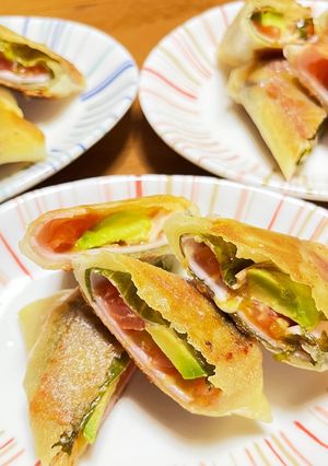 変わり種の春巻き-レシピのメイン写真