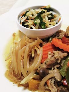豚こま中華炒め-レシピのメイン写真
