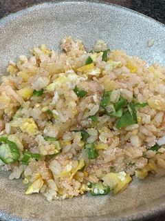 めんたいマヨおくらチャーハン-レシピのメイン写真
