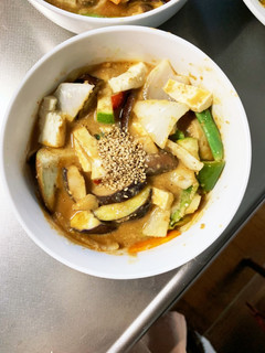 肉無豆腐きな粉トマト洋風麻婆味野菜炒め-レシピのメイン写真