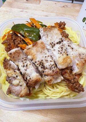 時短!1分茹でるだけ☆ミートスパゲッティ-レシピのメイン写真