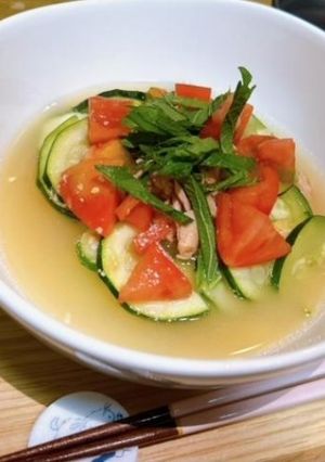 夏にぴったり！簡単冷や汁-レシピのメイン写真