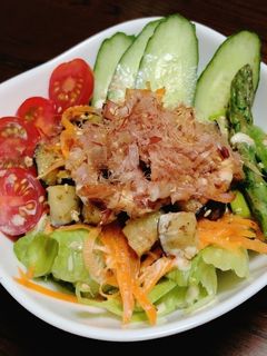夏野菜さっぱり和風サラダ☺-レシピのメイン写真