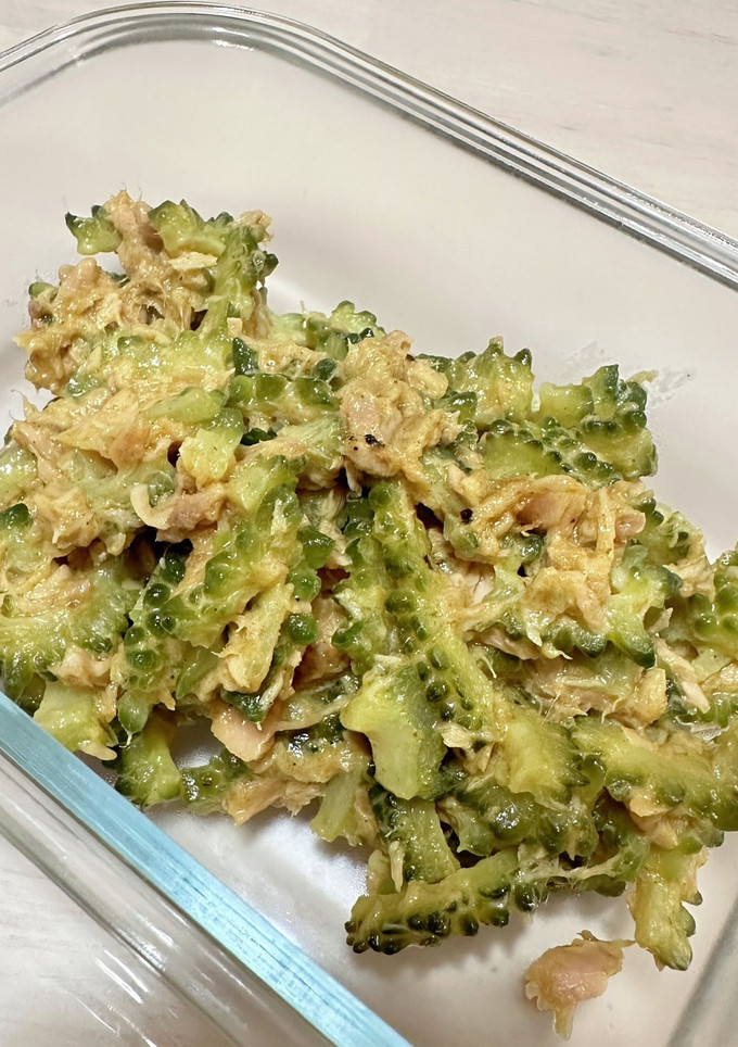 ゴーヤとツナのカレーマヨ炒め-レシピのメイン写真
