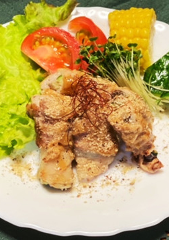 とろとろ肉巻きのごまソースがけ-レシピのメイン写真