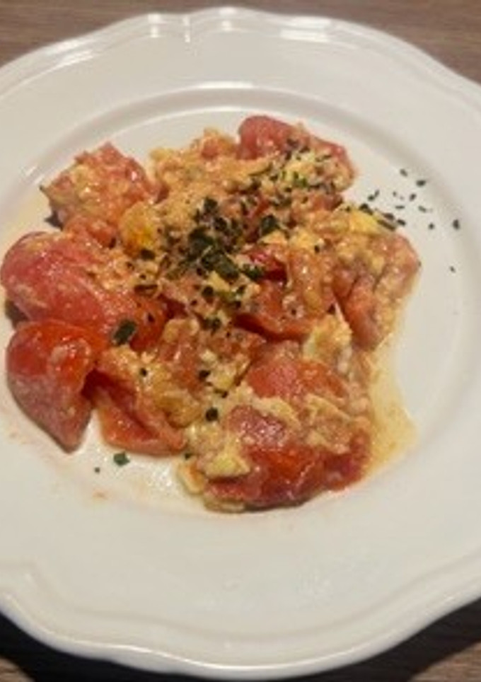 中華風トマト卵炒め-レシピのメイン写真