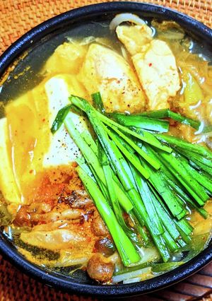 鶏肉のコチュ鍋-レシピのメイン写真