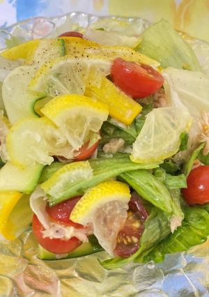 夏野菜のレモンサラダ-レシピのメイン写真