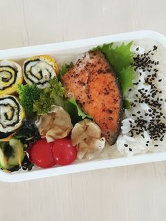 高校生のお弁当2023.7.13-レシピのメイン写真