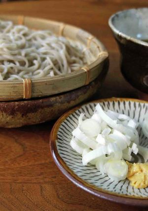 ざる蕎麦　和からしで食べてみない？-レシピのメイン写真