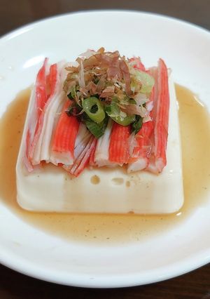 カニカマの冷や奴-レシピのメイン写真