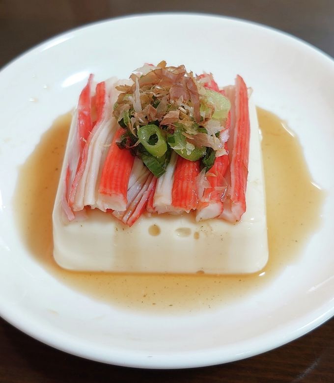 カニカマの冷や奴-レシピのメイン写真