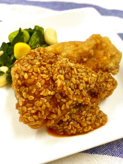 ヤンニョムチキン@つくば市学校給食-レシピのメイン写真