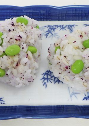 しそ入り枝豆おにぎり-レシピのメイン写真