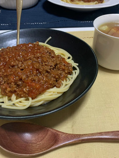 格上げミートパスタ-レシピのメイン写真