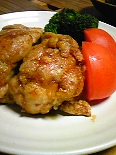 鶏肉レモン煮☆小学校給食メニュー-レシピのメイン写真
