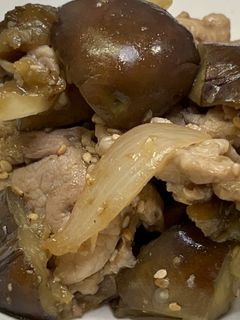 豚肉となすのさっぱり炒め-レシピのメイン写真