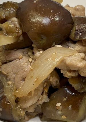 豚肉となすのさっぱり炒め-レシピのメイン写真