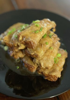 子供大好き♪厚揚げの豚ばら肉巻き-レシピのメイン写真