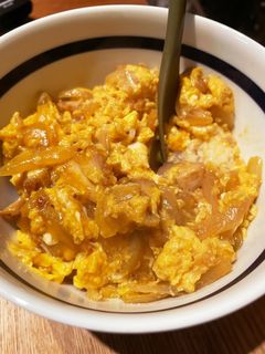 簡単♡唐揚げの残りDE親子丼-レシピのメイン写真
