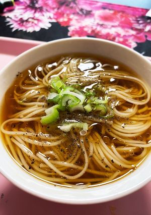 鶏ガラ醤油そうめん-レシピのメイン写真