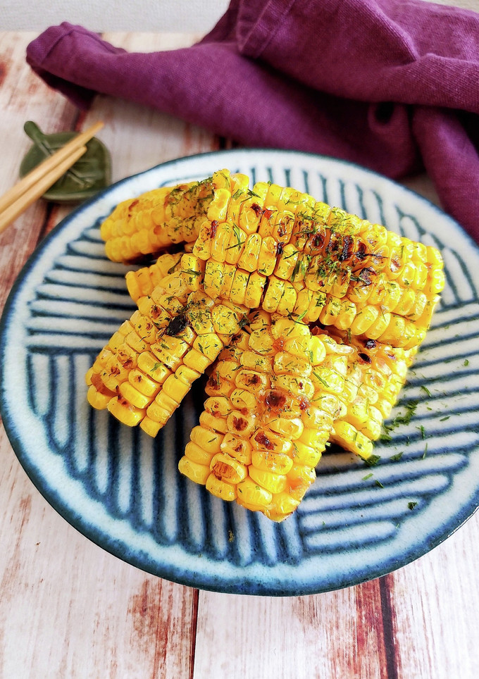 しょうゆ麹の香ばし焼きとうもろこし-レシピのメイン写真