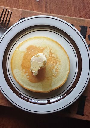 おうちカフェ★米粉パンケーキ-レシピのメイン写真