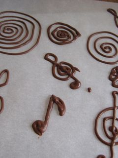 チョコでお絵かき♪-レシピのメイン写真