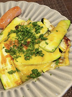 簡単!ズッキーニのチーズ焼き-レシピのメイン写真