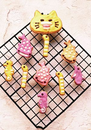簡単アイシングクッキー材料2つ卵不使用-レシピのメイン写真