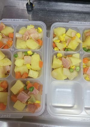 幼児食 ジャーマンポテト 冷凍ストック-レシピのメイン写真