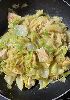マヨカレーそうめん-レシピのメイン写真