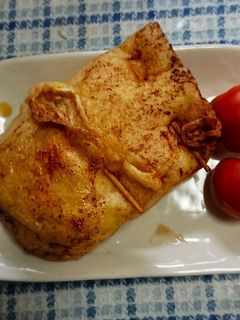 きつね包みバターしょうゆ焼き-レシピのメイン写真