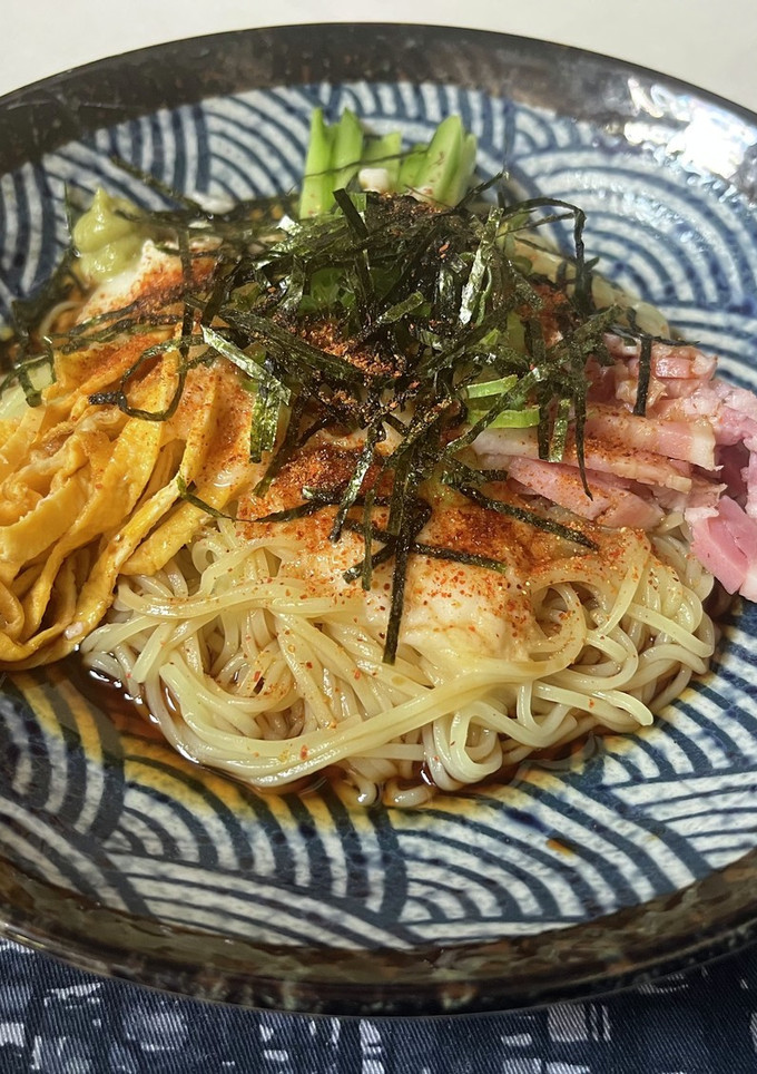 とろろ冷やし中華-レシピのメイン写真