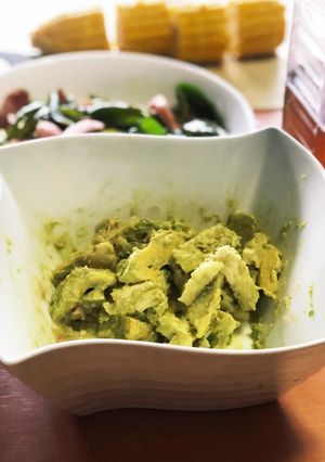 サラダチキンとアボカドの明太マヨあえ-レシピのメイン写真
