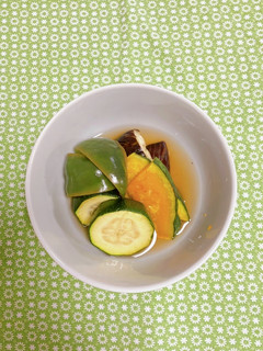 夏野菜の梅酢入りマリネ-レシピのメイン写真