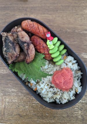 JK☆高菜明太ご飯弁当♪-レシピのメイン写真
