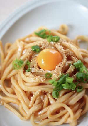 レンジで簡単☆混ぜうどん-レシピのメイン写真