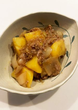 肉じゃが(ひき肉)-レシピのメイン写真