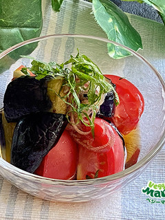 【ちょい足し】揚げなすのひんやりサラダ-レシピのメイン写真