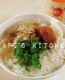 夏バテさんに〜冷やし梅ねこまんま