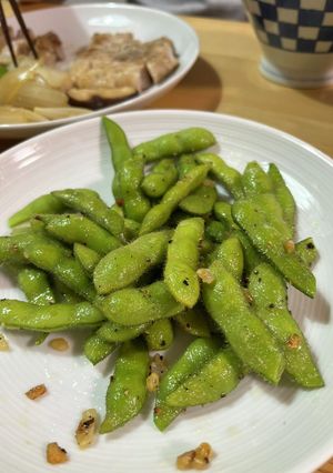 夏バテ疲労回復 ニンニク胡椒えだまめ-レシピのメイン写真