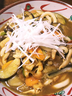 スタミナいっぱい カレーうどん-レシピのメイン写真