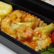海老とカリフラワーのオーロラソース炒め