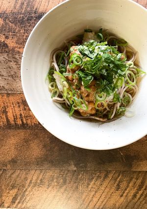 残りそばで超簡単ネバネバ蕎麦-レシピのメイン写真