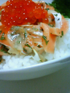海鮮親子丼(トロサーモン&いくら)-レシピのメイン写真
