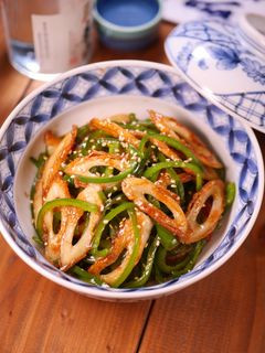 料理の技➀ちくわとピーマンのきんぴら-レシピのメイン写真