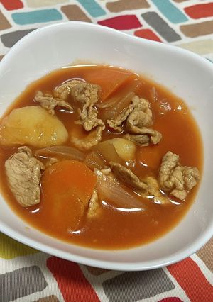 超簡単☆ハヤシスープ煮♪♪-レシピのメイン写真