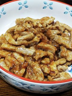 豚ロースのニンニク塩麹とケチャップ炒め-レシピのメイン写真